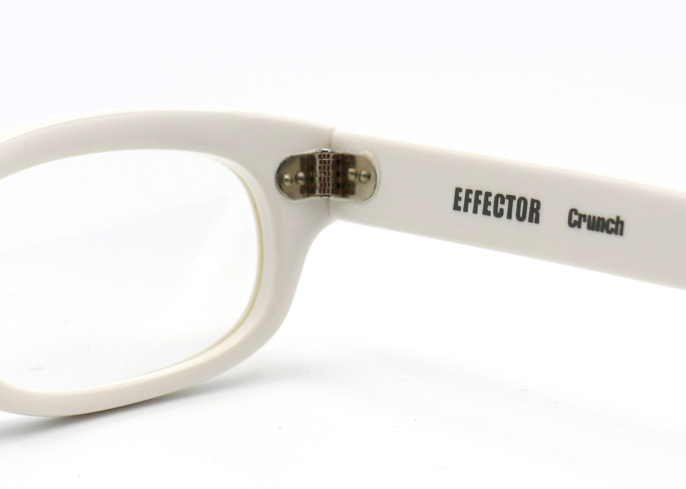 EFFECTOR（エフェクター） Crunch（クランチ） WH ｜ メガネパーク
