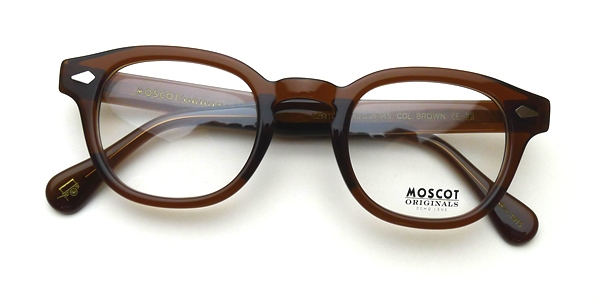 MOSCOT モスコット レムトッシュ 46mmブラウン MOSCOT（モスコット） LEMTOSH（レムトッシュ） COL.BROWN 46