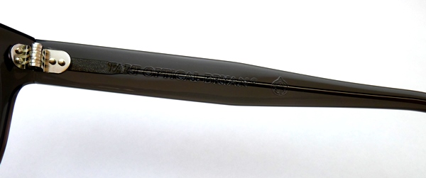 【美品】タートオプティカル ブライアン 46-22 カラーレンズ スモークグレー JULIUS TART OPTICAL｜BRYAN - Light Tortoise｜PRODUCT