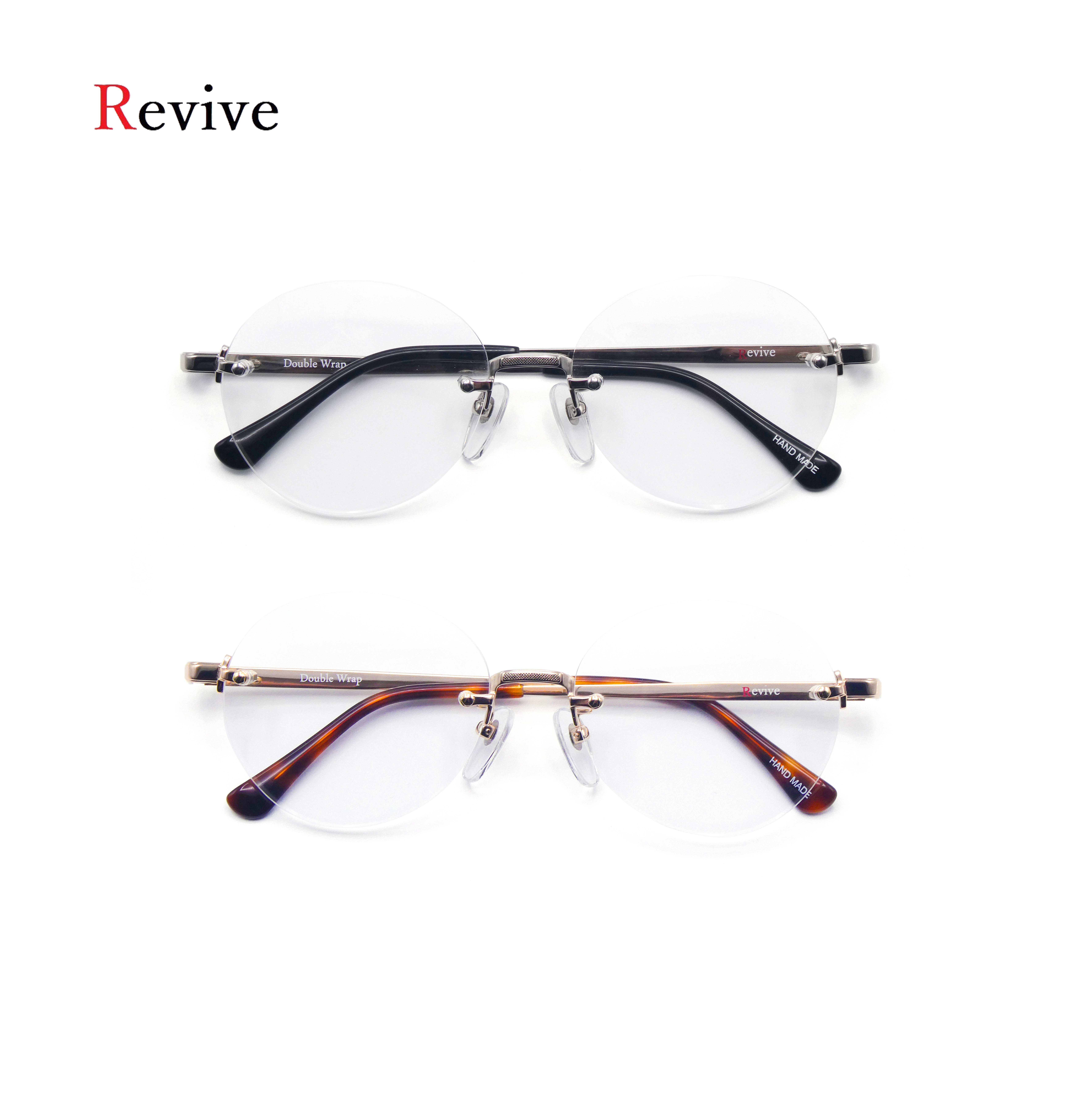 メガネパーク　BLESS Revive Double Wrap　ウシジマくん眼鏡 Revive（リヴァイブ） Double Wrap（ダブルラップ） スモールカスタム