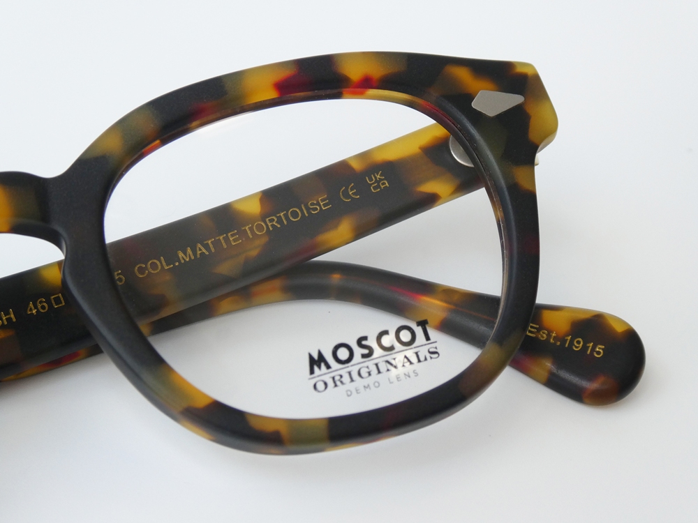 MOSCOT LEMTOSH COL.MATTE TORTOISE 46サイズ ｜ メガネパーク・ブレス