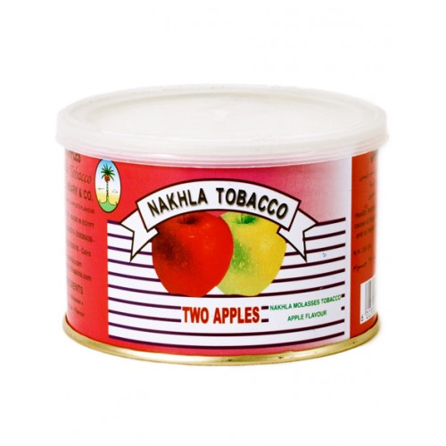 ダブルアップル (TWO APPLES) ナハラ NAKHLA 250g (缶 パッキング) シーシャ フレーバー 250g | 水タバコランド