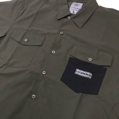 COCKROACH G SPORTS SET UP SHIRT / OLIVE | CANDY SKATEBOARDING