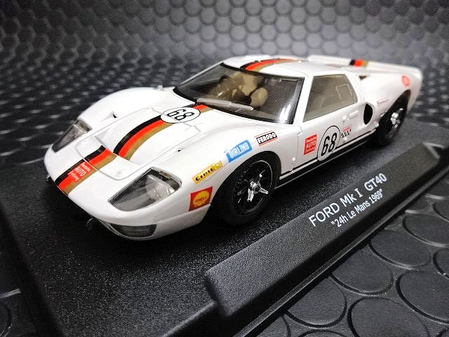NSR 1/32ｽﾛｯﾄｶｰ 1159-SW ◇GULF FORD GT40 MK1 #6/Jacky Ickx