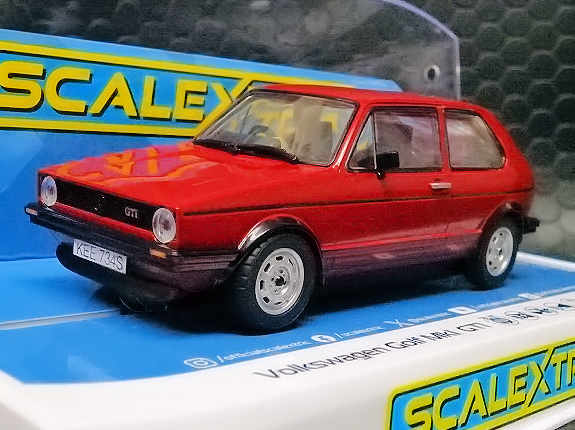 Scalextric 1/32 ｽﾛｯﾄｶｰ C4490◇ Volkswage Golf Mk1 GTI. ーRedー ストリートスタイルのゴルフGTI、新発売  ◇入荷完了～！ | NASCAR・スロットカー・ミニカーの専門店<<サッキーズ・コレクションズ大阪>> by CAR-BOX