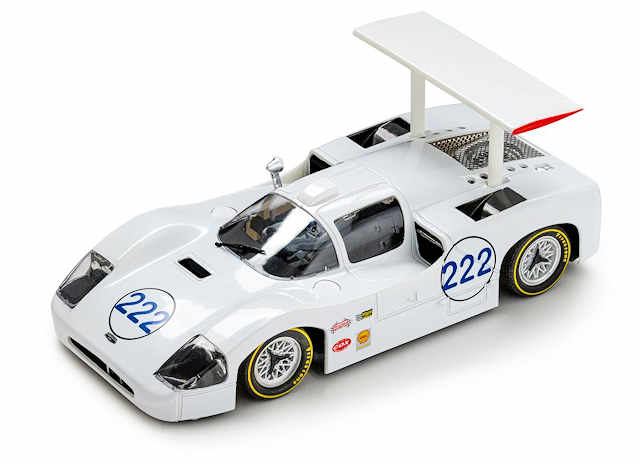 Slot It 1/32 ｽﾛｯﾄｶｰ SICA64◇Chaparral 2F #222/Phil Hill-Hap