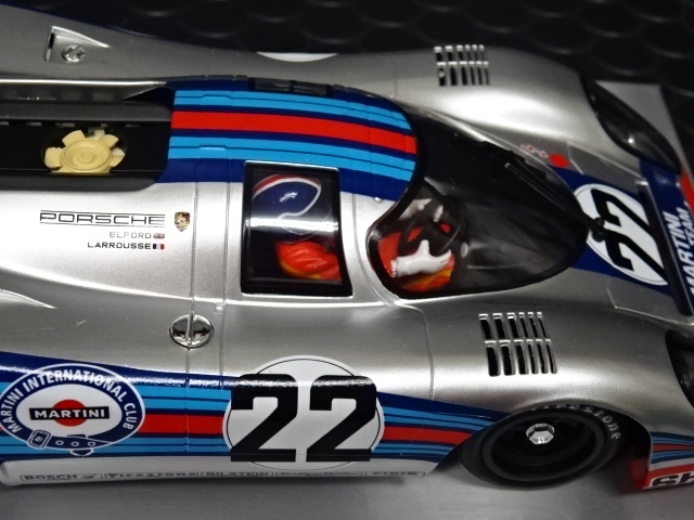 BRM 1/24 ｽﾛｯﾄｶｰ BRM-206◇Porsche 917K #22/V. Elford - G. Larrousse