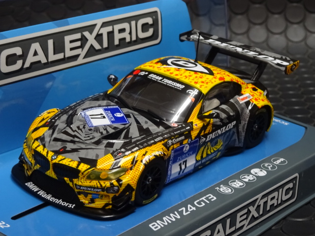 Scalextric 1/32 ｽﾛｯﾄｶｰ C3847◇BMW Z4 GT3, #17, 24h Nürburgring