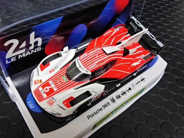 Scalextric 1/32 ｽﾛｯﾄｶｰ C4593◇ Porsche 963 #6/Kevin Estre, André