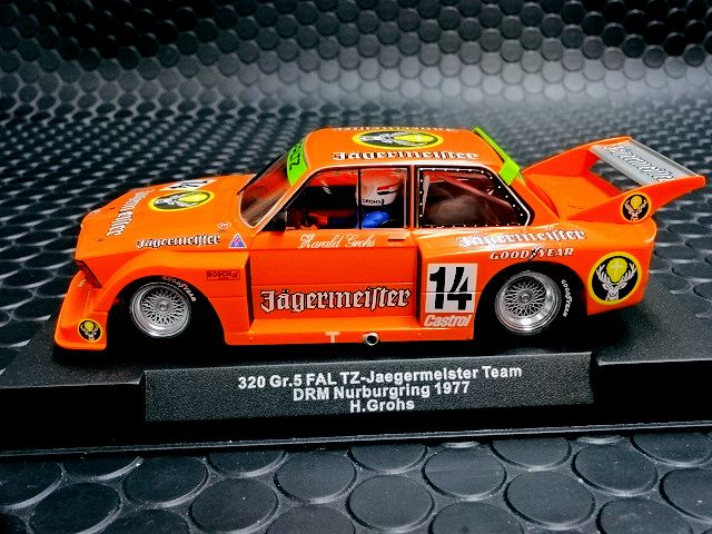 Racer/Sideways 1/32 ｽﾛｯﾄｶｰ SW41A◇BMW 320 Gr.5 ”Jagermeister” #14