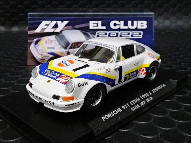 スロットカー フライ ポルシェ FLY 1/32 スロットカ- A2022◇Porsche 911 CEVH 1993 J.Sornosa.