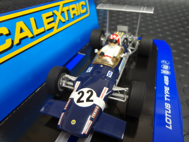 Scalextric 1/32 ｽﾛｯﾄｶｰ C4313◇Lotus 49B Rob Walker Racing #22/Jo