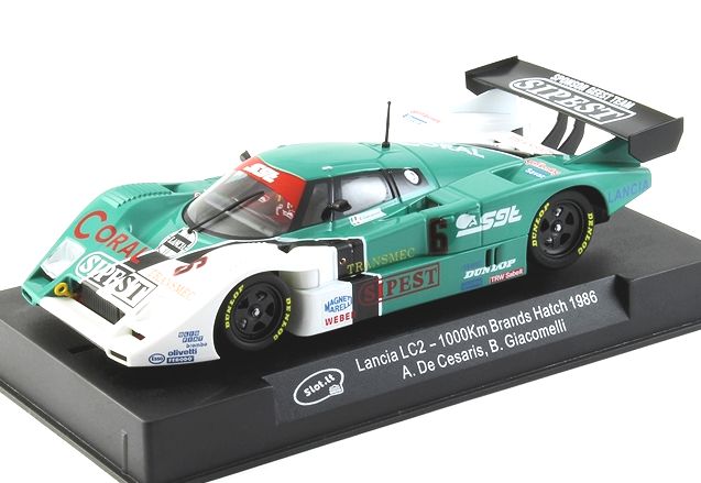 Slot It 1/32 ｽﾛｯﾄｶｰ SI-CA21E - LANCIA LC2-85 #6/Bruno Giacomelli