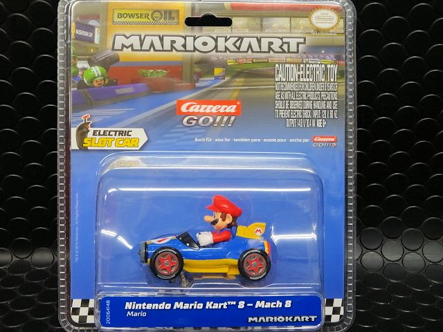 Carrera-Go ｽﾛｯﾄｶｰ 1/43 64148 ◇マリオカート マッハ8 ”マリオ 