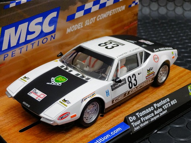 MSC 1/32 ｽﾛｯﾄｶｰ 6040◇ DeTomaso Pantera Gr.3 #83 Gr.3 - Tour