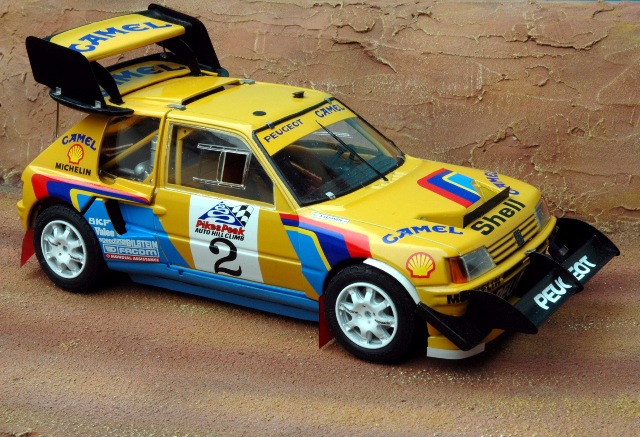 Scalextric1/32 ｽﾛｯﾄｶｰ C3641◇ PEUGEOT 205 T16 PIKES PEAK
