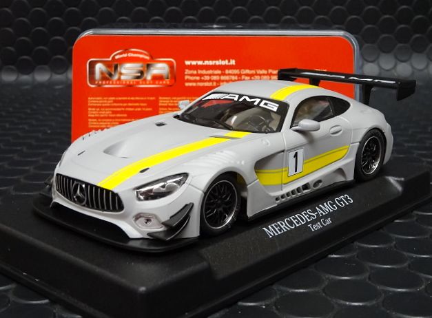 NSR 1/32 ｽﾛｯﾄｶｰ 0097-AW◇ MERCEDES-AMG TEST CAR ”GREY” #1