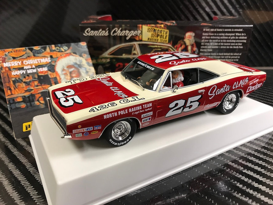 Pioneer 1/32 ｽﾛｯﾄｶｰ p176◇ Pioneer Santa's Charger Hemi 426 Red
