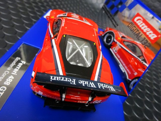 【週末まで！】フェラーリ488gt3 carrera 1/32 スロットカー フェラーリ488gt3 carrera 1/32 スロットカー - メルカリ