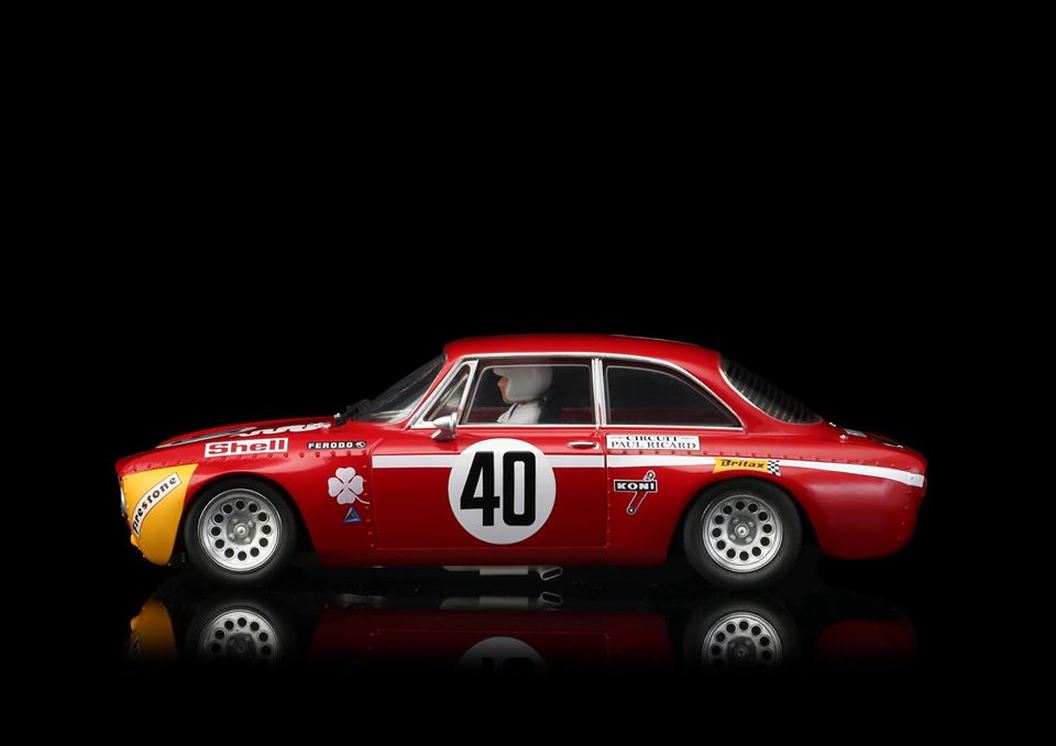 BRM 1/24 ｽﾛｯﾄｶｰ BRM-106 ◇ Alfa Romeo GTA 1300 Junior #40, 12h Paul Ricard  1971 1/24ミニサルーンカーシリーズに「アルファ1300 ジュニア」登場！☆入荷！コレはお薦め。 |  NASCAR・スロットカー・ミニカーの専門店<<サッキーズ・コレクションズ大阪>> by CAR-BOX