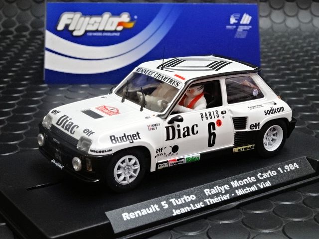 FLY 1/32 ｽﾛｯﾄｶｰ 037102◇Renault 5 Turbo #6 Rally Montecarlo 1984