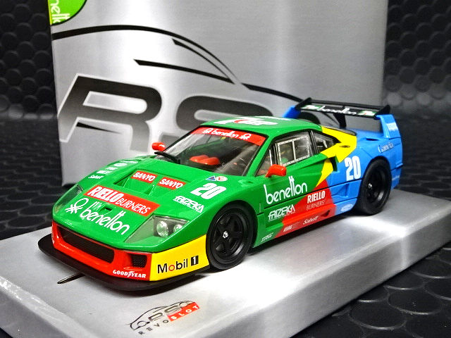 Revoslot 1/32 ｽﾛｯﾄｶｰ RS0164◇ Ferrari F40 #20 Benetton. フェラーリ