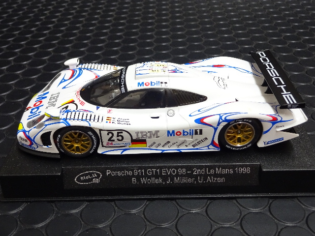 Slot It 1/32 ｽﾛｯﾄｶｰ CA23D ◇PORSCHE 911 GT1 EVO98 #25 ”MOBIL 1