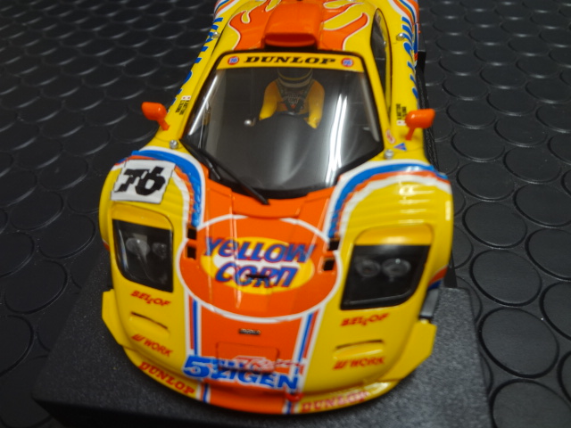 Slot It 1/32 ｽﾛｯﾄｶｰ CA10G◇ McLaren F1 GTR  Yellow Corn #76 服部尚貴/田嶋栄一 JGTC  2002 もてぎ ☆イエローコーンが再入荷！ | NASCAR・スロットカー・ミニカーの専門店u003cu003cサッキーズ・コレクションズ大阪u003eu003e by  CAR-BOX