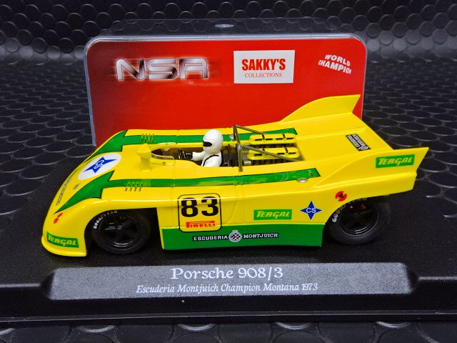 Porsche 908/3 スロットカー NSR 1/32 スロットカー 0219-SW◇ Porsche 908/3 #83/ Escuderia