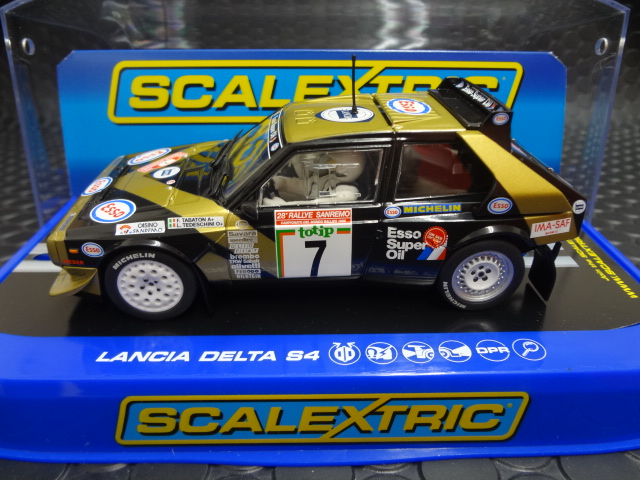 Scalextric 1/32 ｽﾛｯﾄｶｰ C3490◇Lancia Delta S4 #3/Fabrizio Tabaton