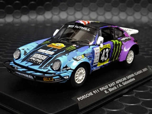 FLY 1/32 ｽﾛｯﾄｶ- A2054 ◇ Porsche 911 #43/Ken Block. East African