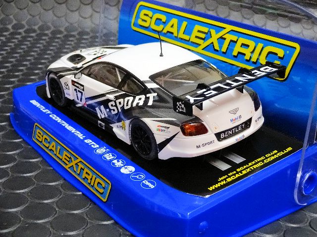 Scalextric 1/32 ｽﾛｯﾄｶｰ C3595 - M-SPORT BENTLEY CONTINENTAL #17