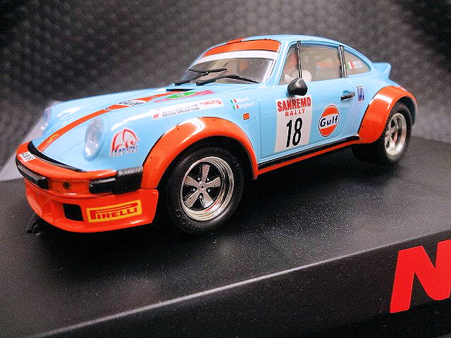 NINCO 1/32 ｽﾛｯﾄｶｰ 50652◇GULF PORSCHE 911 #18/Matthew Musti 