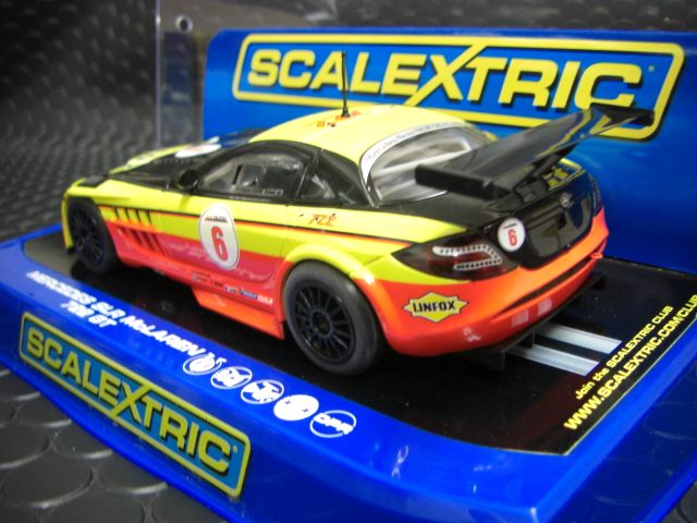 scalextric1/32 ｽﾛｯﾄｶｰ C3294◇Mercedes SLR McLarlen 722 GT LINFOX