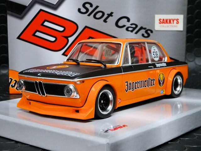 BRM 1/24 ｽﾛｯﾄｶｰ BRM-114 ◇ BMW 2002ti #536 
