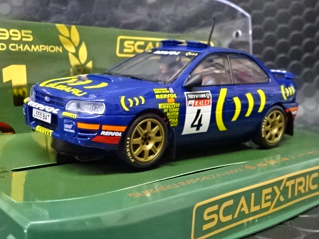 Scalextric 1/32 ｽﾛｯﾄｶｰ C4428◇Subaru Impreza WRX #4/Colin McRae