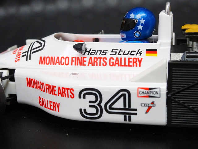 FLY 1/32 ｽﾛｯﾄｶ- A2048◇March 761, #34/Hans-Joachim Stuck. Monaco