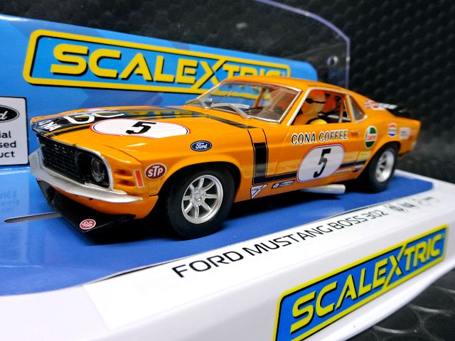 scalextric1/32 ｽﾛｯﾄｶｰ C4176 ◇Ford Mustang Boss 302 #5/Martin 