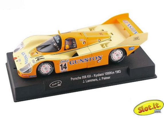 Slot it 1/32 ｽﾛｯﾄｶｰ SICA09i◇ Porsche 956 KH ”Team GUNSTON