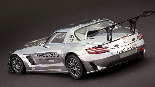 Scaleauto 1/32 ｽﾛｯﾄｶｰ SC6019◇Mercedes Benz SLS GT3 Laureus Special Edition  AMGベンツSLS/オールクロームのショーカーが登場！☆世界500台限定！ | NASCAR・スロットカー・ミニカーの専門店<<サッキーズ・コレクションズ大阪>>  by CAR-BOX