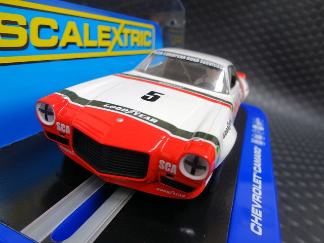 Scalextric 1/32 ｽﾛｯﾄｶｰ C3534◇1970 Camaro #5/Frank Gardner ライト