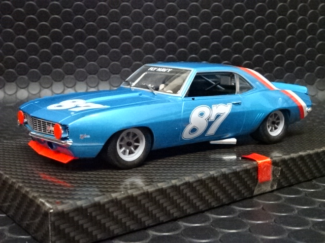 BRM 1/24 ｽﾛｯﾄｶｰ BRM072 CAMARO Z28 1969 - Fly Navy #87/Jerry Petersen  トランザムシリーズ新登場！☆アメリカンマッスルレーサーいかが？☆お薦め新製品！ |  NASCAR・スロットカー・ミニカーの専門店u003cu003cサッキーズ・コレクションズ大阪u003eu003e by CAR-BOX