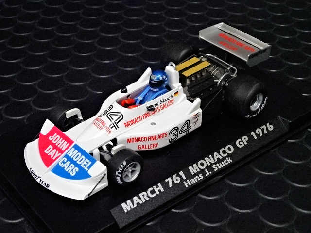 FLY 1/32 ｽﾛｯﾄｶ- A2048◇March 761, #34/Hans-Joachim Stuck. Monaco