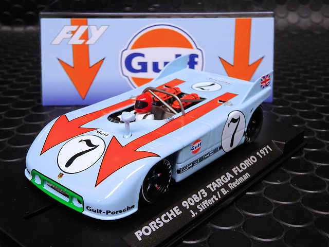 FLY スロットカー ポルシェ 908 Zeltweg BP 新品デッドストック - ミニカー