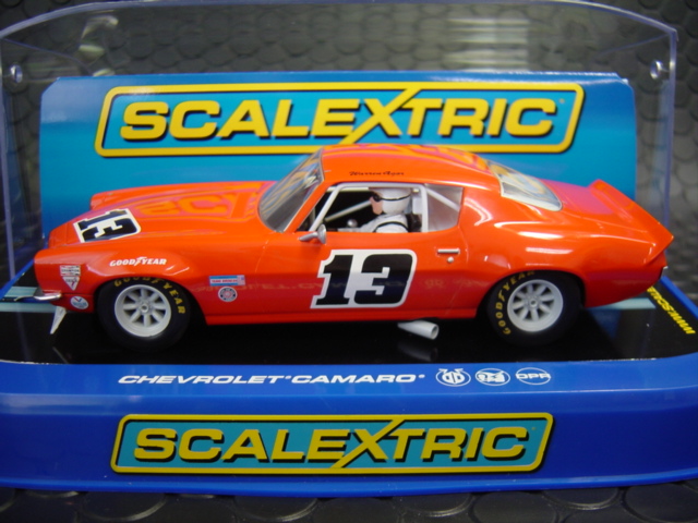 厳選スロットカー Scalextric CAMARO:used Scalextric 1/32 ｽﾛｯﾄｶｰ