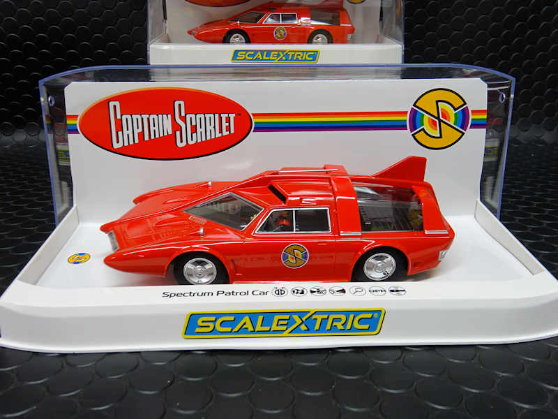 【スロットカー】Scalextric（Hornby）スーパー7（赤） Scalextric 1/32 ｽﾛｯﾄｶｰ C4641◇「キャプテン スカーレット」ス
