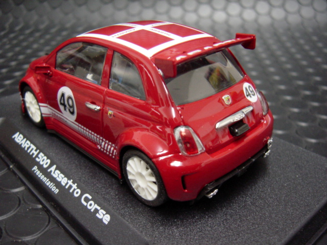 NSR 1/32ｽﾛｯﾄｶｰ ◇Abarth 500 Assetto Corse/RED 