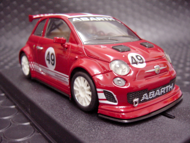 NSR Abarth 500 Assetto Corse スロットカー 1/32 NSR 1/32ｽﾛｯﾄｶｰ ◇Abarth 500 Assetto Corse/RED 