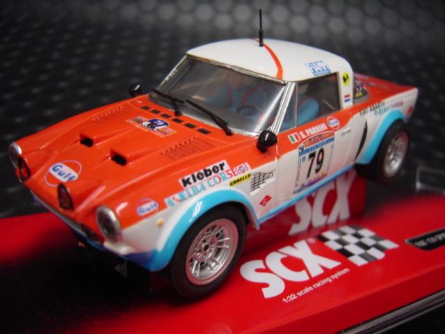 SCX 1/32 ｽﾛｯﾄｶｰ ◇FIAT 124 Spyder/Rally 