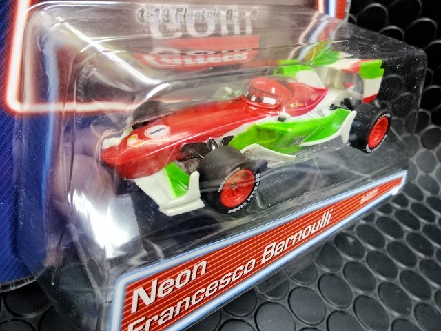 Carrera Go 1/43 ｽﾛｯﾄｶｰ 64001 ◇Neon” Francesco Bernoulli / ネオン・フランチェスコ・ベルヌーイ  Disney/Pixar Cars - マシンの下でネオンが光る！☆カッコいいよ！！ |  NASCAR・スロットカー・ミニカーの専門店u003cu003cサッキーズ・コレクションズ大阪u003eu003e by CAR-BOX